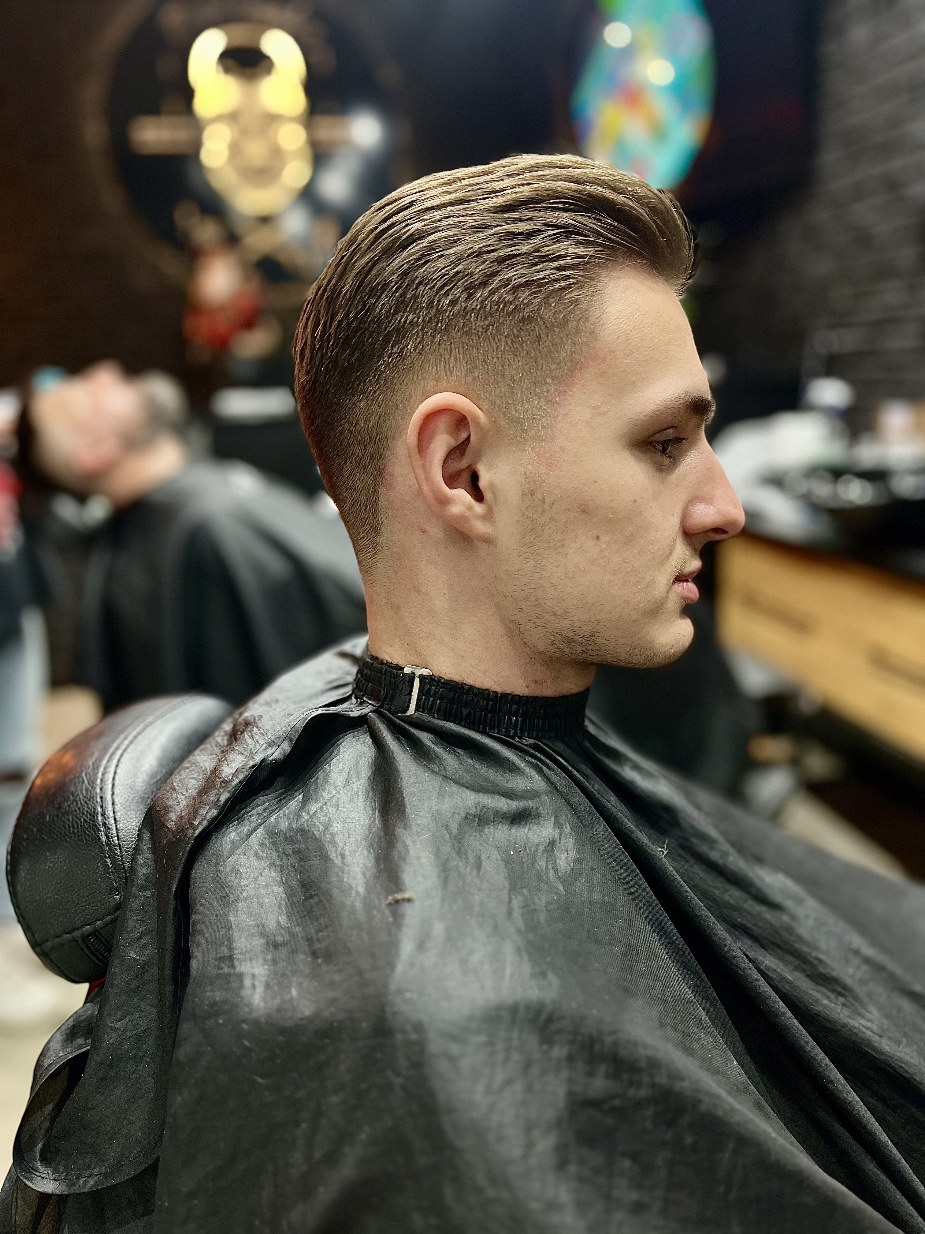 Klasyczny fade wykonany w salonie Bald Barber w Inowrocławiu